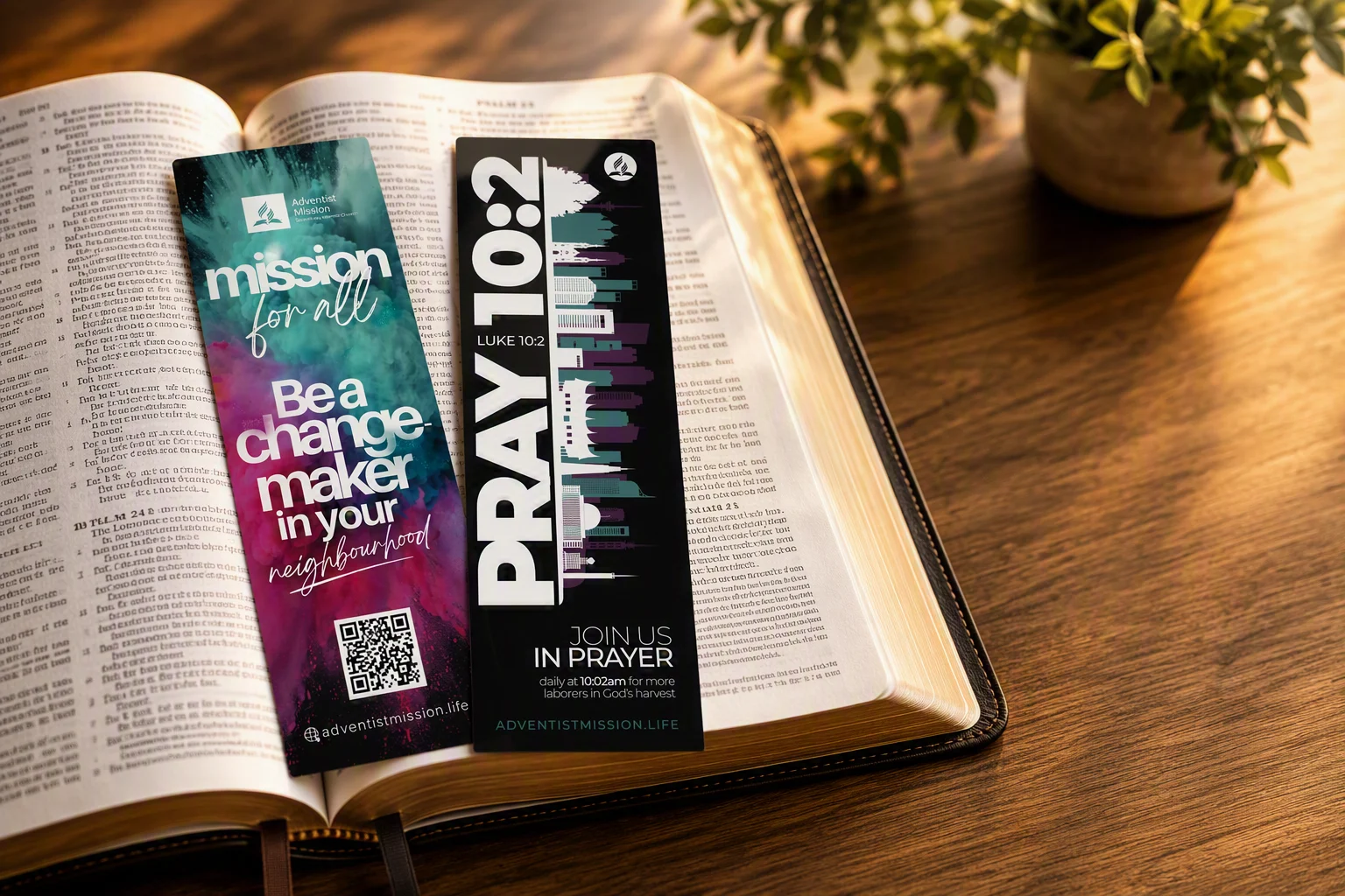 Free Adventist Mission Bookmarks